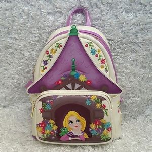 NWT Loungefly Tangled Rapunzel 10 year anniversary edition